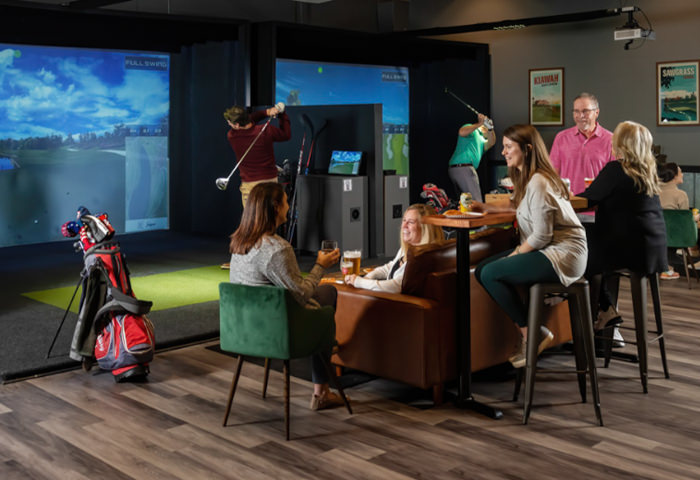 Commercial photography, Brookfields Indoor Golf and Lounge, Wake Forest NC