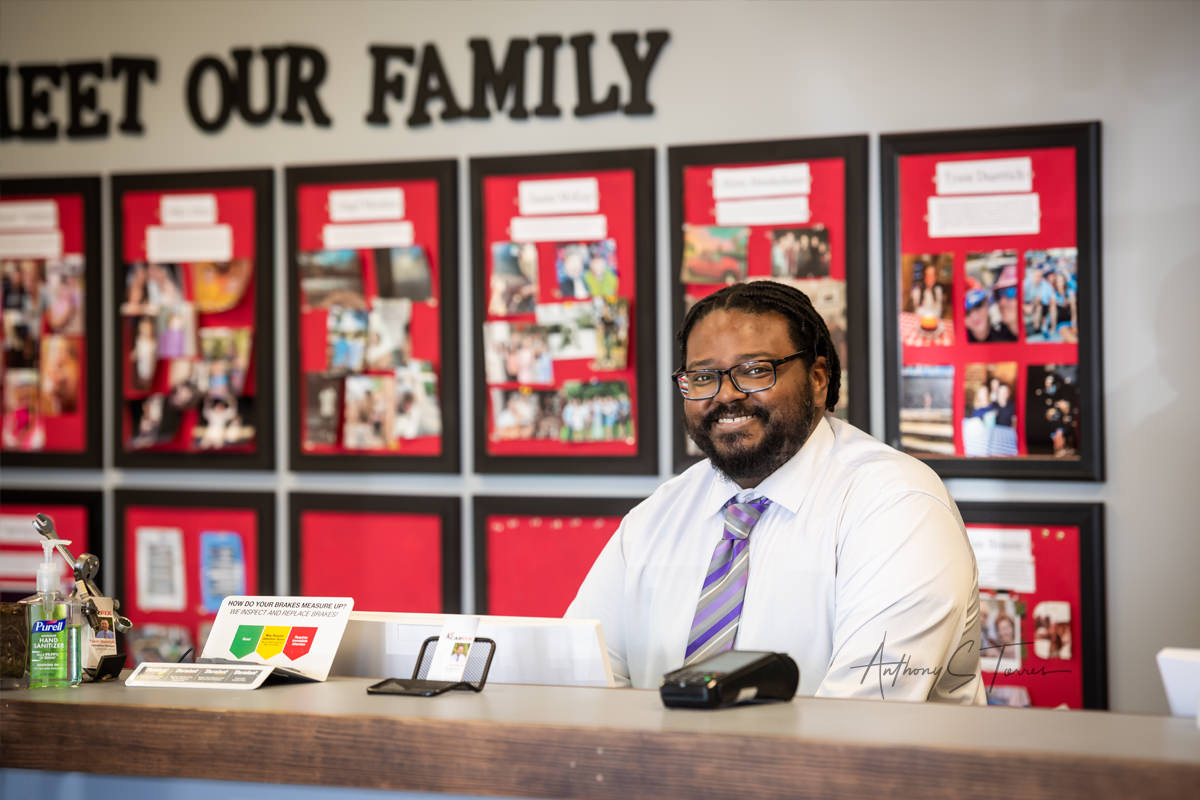 CarFix staff portraits, auto repair team, Raleigh NC