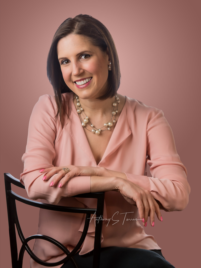 Corporate headshot, studio lighting, NC