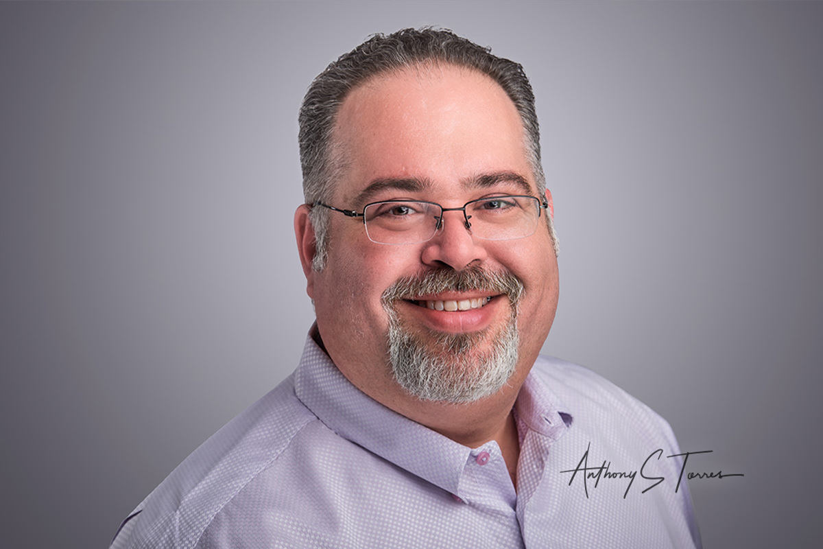 Executive headshot on location, Wake Forest NC