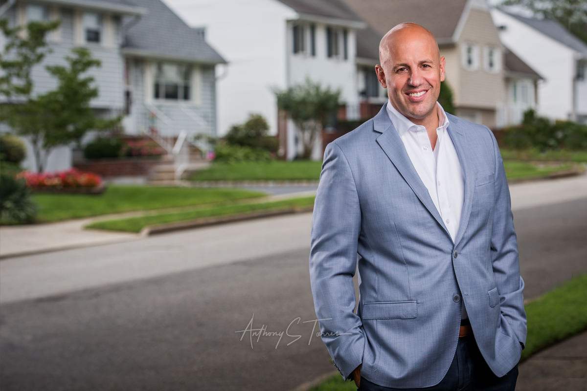 Personal branding session, realtor on location, NC