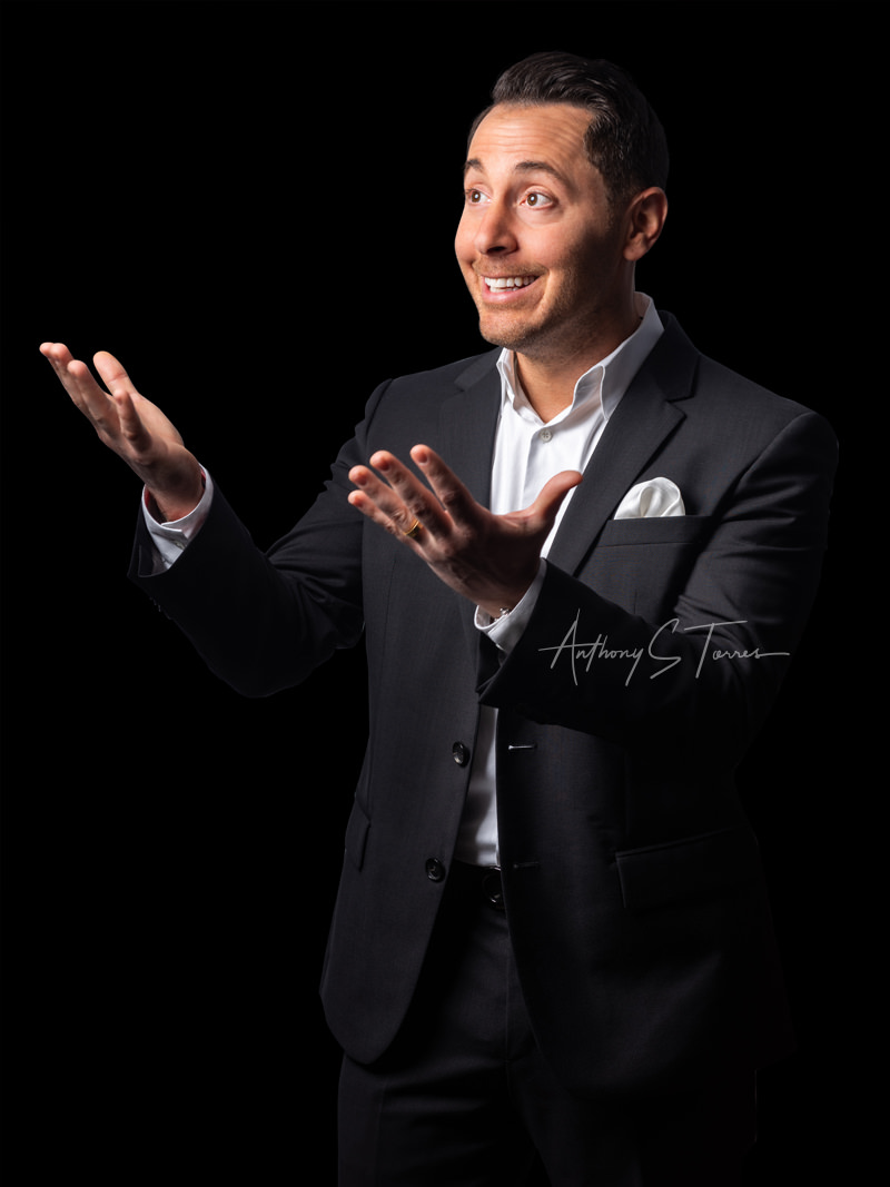 Personal branding headshot, mortgage lender, studio portrait, Wake Forest NC