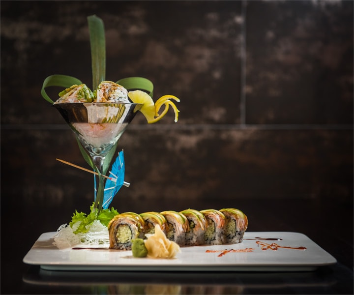 Commercial Food Photography - Sushi