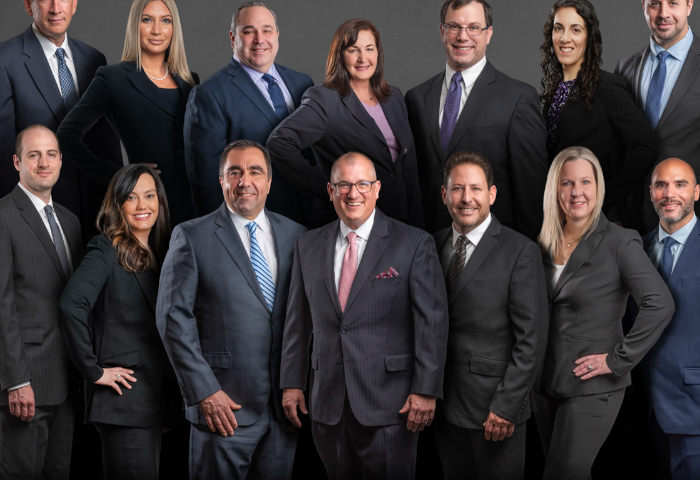 Team composite headshots, law firm, professional portrait photography
